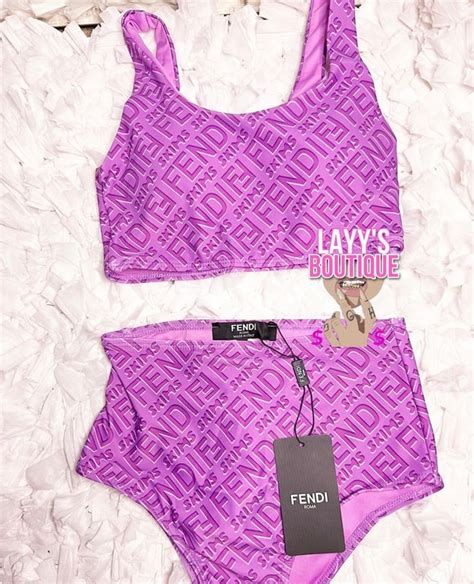 fendi roma logo swimsuit|Fendi skims bathing suit.